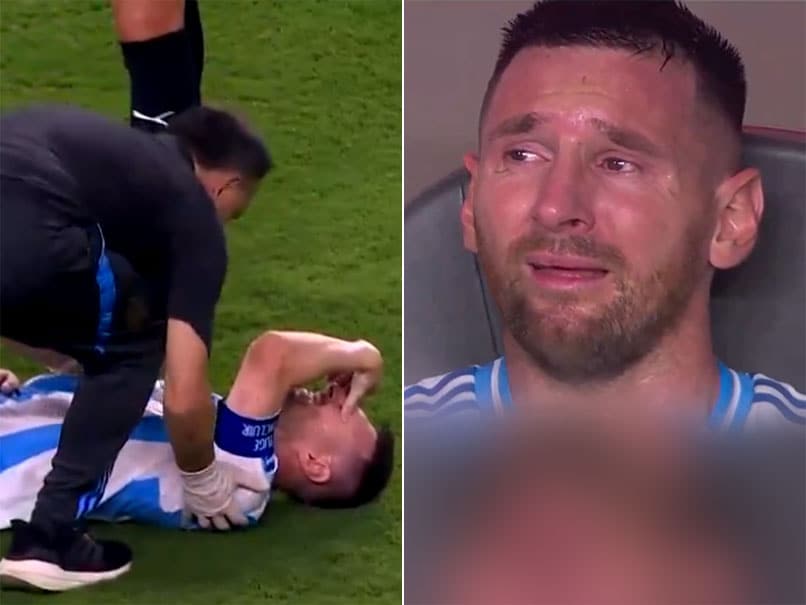 Lionel Messi who suffered an injury in the Copa America final, will be out for an unknown period