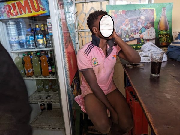 Gicumbi: A Young Man Caught Drunk After Attempting Theft in a Bar